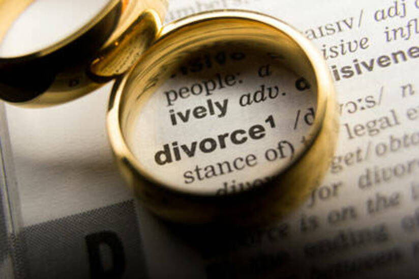 Divorce definition with ring