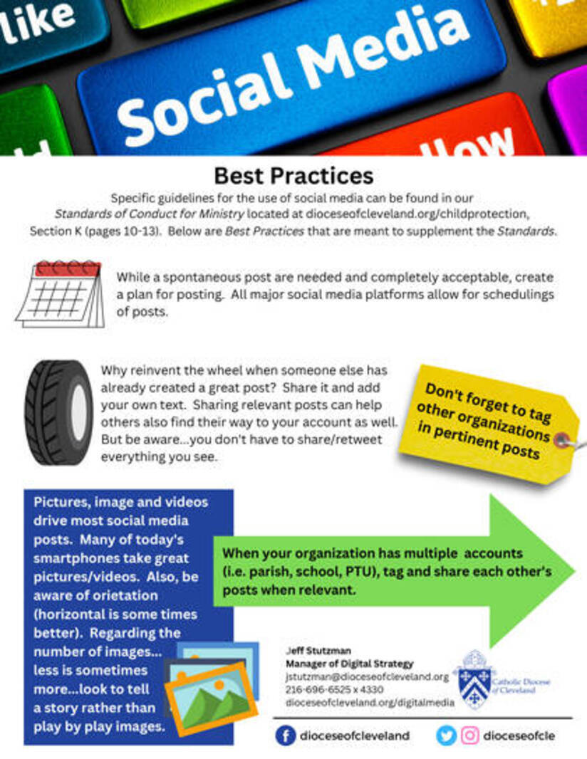 Doc best practices for social media