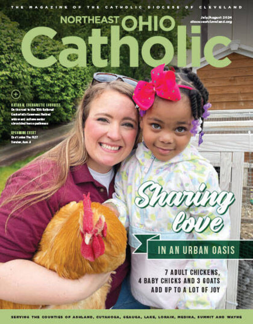 Northeast ohio catholic cover july aug 2024 web