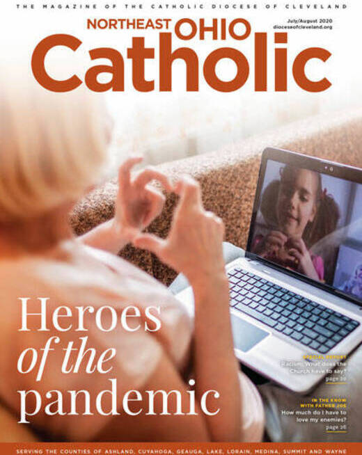 Northeast ohio catholic july2020 website cover