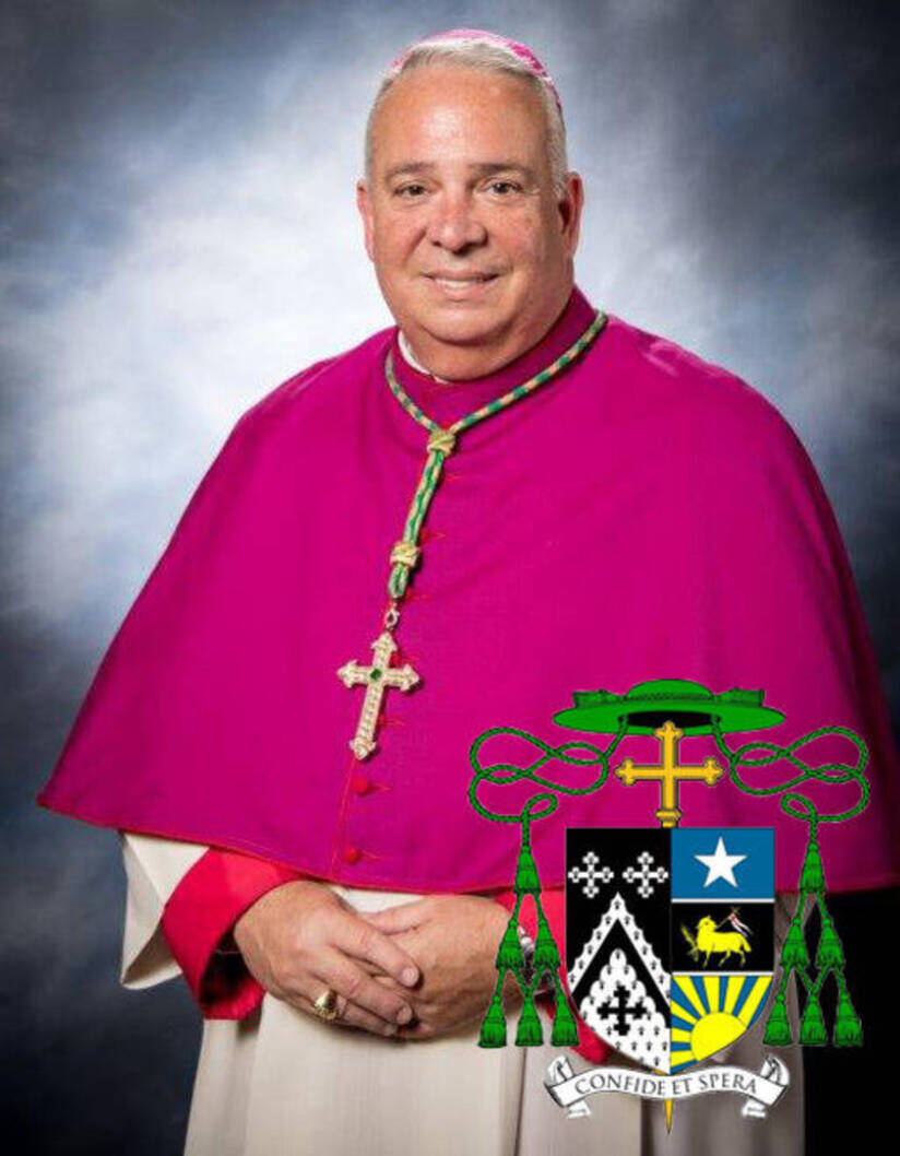 Perez with coat of arms