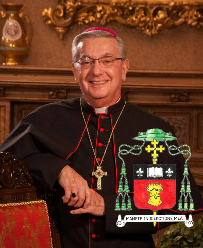 Pilla with coat of arms